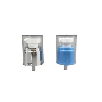 Pulver-Creme-Pumpen-Zufuhr 20/410 Dosierung Mitgliedstaates Cap Silver Metallized Schließungs-0.25ML