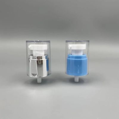 Pulver-Creme-Pumpen-Zufuhr 20/410 Dosierung Mitgliedstaates Cap Silver Metallized Schließungs-0.25ML