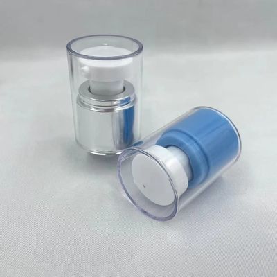 Pulver-Creme-Pumpen-Zufuhr 20/410 Dosierung Mitgliedstaates Cap Silver Metallized Schließungs-0.25ML
