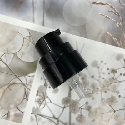 Schwarze Lotions-Creme-Zufuhr-Pumpe 24/400 ALS Frühling der Kappen-SS316 außerhalb 0.25ML/T