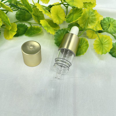 Dosierungs-beschichtender flüssiger UVtropfenzähler des Goldleere ätherischen Öls der Flaschen-20ml 0.25ml mit Birne