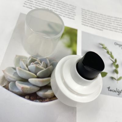 Doppel-wandige Schließung 24/410 SS316 der Handcreme-Pumpen-Zufuhr-0.25ML/T mit pp.-Kappe