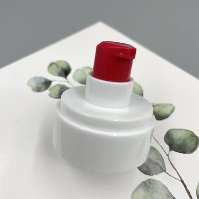 Kundengebundene Farbcreme-Pumpen-Zufuhr 24/410 doppel-wandig mit Mitgliedstaat Cap