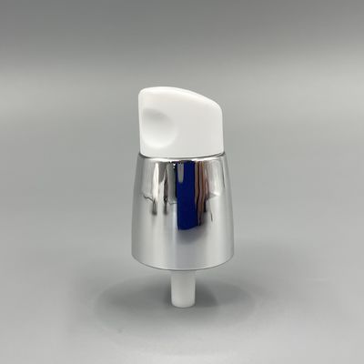 Silbernes Plastikder behandlungs-Pumpen-0.2ML/T metallisierte Schließung Handder feuchtigkeitscreme-20/410