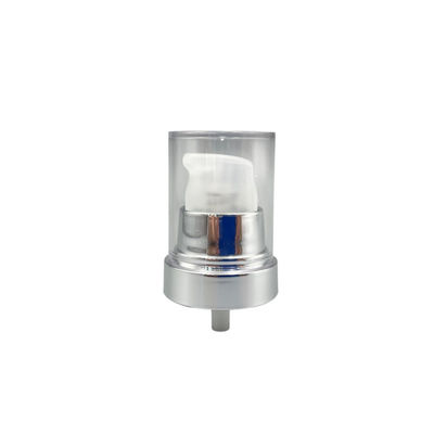 Der flüssigen Grundierung Dosierung der Creme-Pumpen-Zufuhr-304H des Frühlings-0.3ml 24/410 silberne Schließung