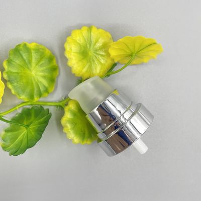 Der flüssigen Grundierung Dosierung der Creme-Pumpen-Zufuhr-304H des Frühlings-0.3ml 24/410 silberne Schließung