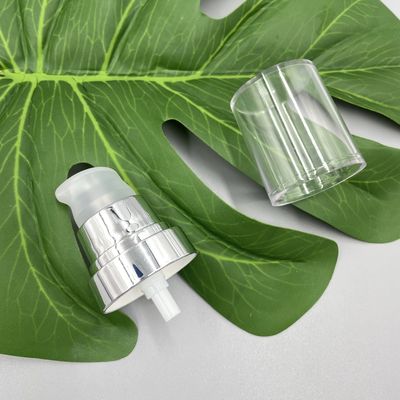 Der flüssigen Grundierung Dosierung der Creme-Pumpen-Zufuhr-304H des Frühlings-0.3ml 24/410 silberne Schließung