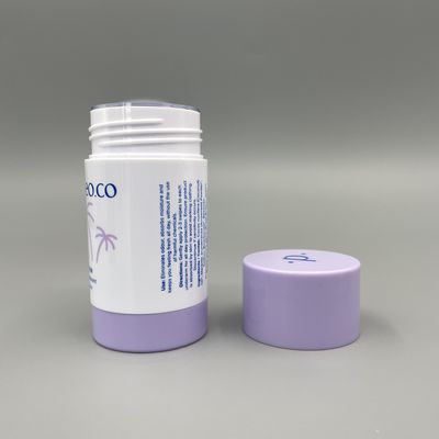 ALS/pp. ringsum des desodorierenden Mittels Rohre Eco des Stock-Behälter-50g 1.76oz freundlich mit Drucken