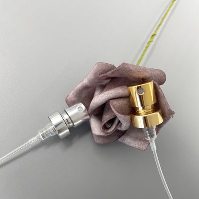 Goldparfüm-Pumpen-Sprüher-Düsen-Ersatz 15 400 Aluminium-0.09ML mit Zwinge