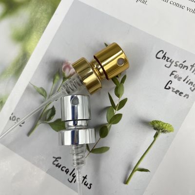 Goldparfüm-Pumpen-Sprüher-Düsen-Ersatz 15 400 Aluminium-0.09ML mit Zwinge
