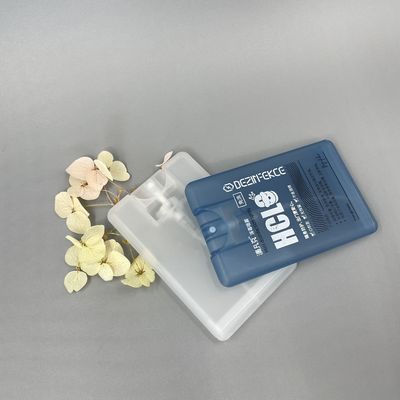 Der Dosierungs-0.06ML antibakterieller Handdesinfizierer 304H Kreditkarte-des Sprüher-20ML