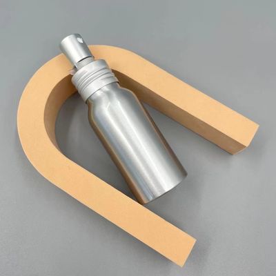 Verhindern Sie Durchsickern silberne Aluminiumhals-24mm kundengebundene Farbe flaschen-50ml 35*85mm