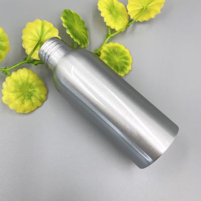 sprühen kosmetische Aluminiumbehälter 3.52oz runde Schulter des Durchmesser-40mm des Hals-24mm