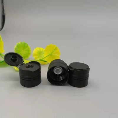 Matt Black Plastic Screw Disc-Spitze Flip Cap 24/410 Silikon-Ventil 9.5mm