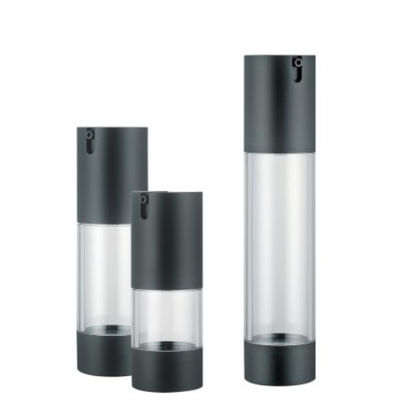 Fabrikpreis-glänzende silberne Farbe 15ml, 30ml, 50ml Skincare, das luftlose Luxusflasche 2022 verpackt