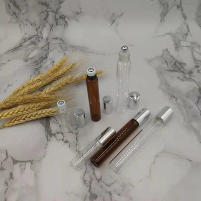 leere Glasrolle 5ml 10ml 15ml auf Edelstahl-Ball der Flaschen-304