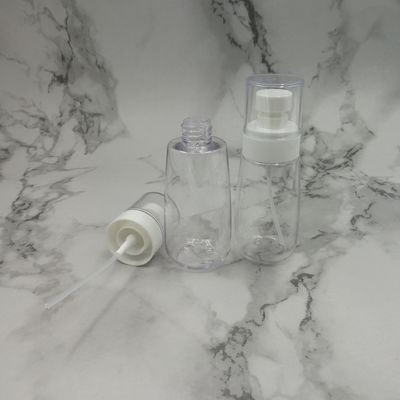 Klarer leerer Flaschen-ultra feiner Luxussprüher Upg 30ml Petg weiß
