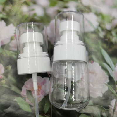 Klarer leerer Flaschen-ultra feiner Luxussprüher Upg 30ml Petg weiß