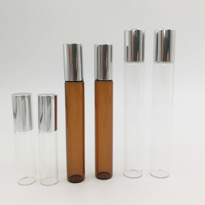 leere Glasrolle 5ml 10ml 15ml auf Edelstahl-Ball der Flaschen-304