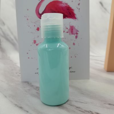 Haustier-Pumpflasche-Rosa-Purpur-hellgrünes hellblaues Reise-Satz-Reihe Skincare 75ml