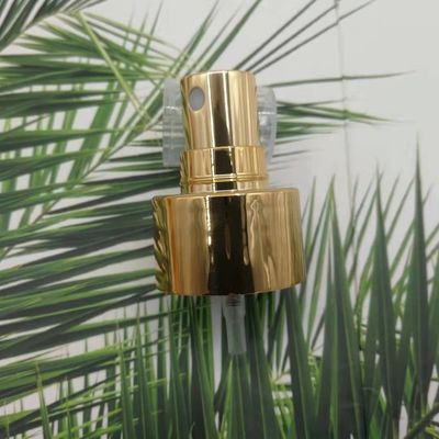 Das metallisierte strahlende Gold parfümieren 28/410 Nebel-Spray-Pumpe