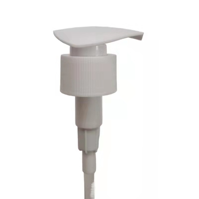 Matt Color Saddle Shape Cream-Pumpe pp. 28/410 mit Rippen versehen bereift