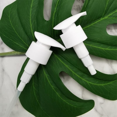 Matt Color Saddle Shape Cream-Pumpe pp. 28/410 mit Rippen versehen bereift