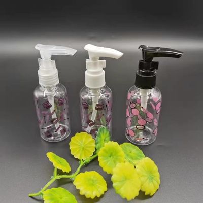 Entladen Sie Lotions-Pumpen-Ersatz 20/410 der Raten-0.7cc mit Clip-Schwarz-Farbe