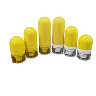 Luftlose Sprühflasche umgekehrte Flasche nette luftlose Flasche Macaron-Farbe15ml 30ml 50ml für Hautpflege