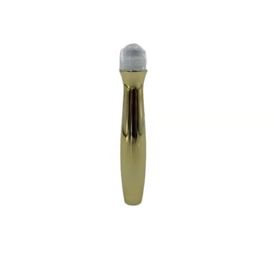 Creme-Flaschen-Rolle des Augen-15ml auf einer Edelstahl-Goldfarbe des Ball-304