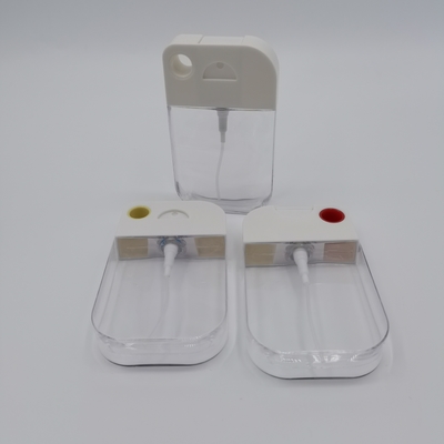 Plastikrechteck-Form Sprühflasche 38ml Petg-freien Raumes Farbdes durchmesser-54*16