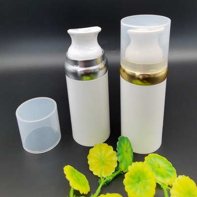 freundliche 2022 kosmetische weiße luftlose Flasche 100ml ECO Flaschen-pp.