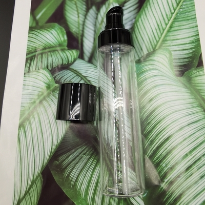 Klare dünne Art 80ml-Lotion Petg-Pumpflasche für Körperpflege