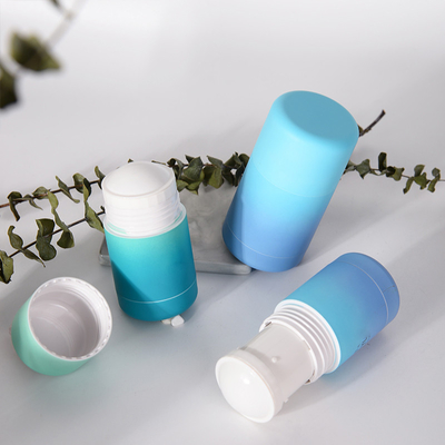 Runde 30g 50g formen Stock-Plastikbehälter desodorierenden Mittels PCR materiellen nachfüllbaren