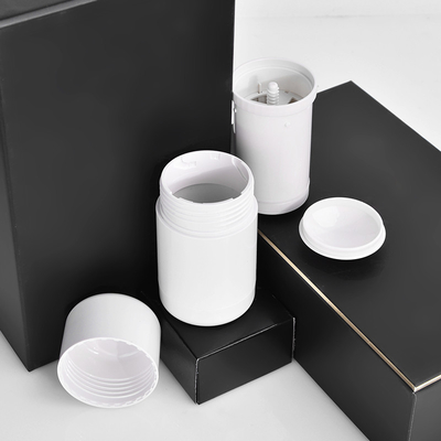 Runde 30g 50g formen Stock-Plastikbehälter desodorierenden Mittels PCR materiellen nachfüllbaren