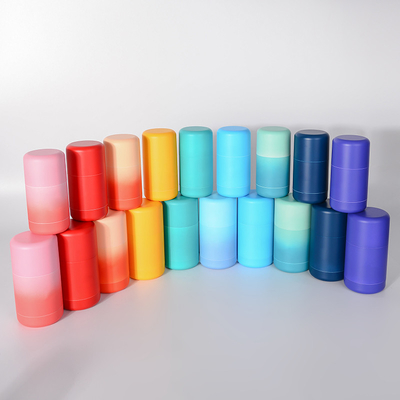 Runde 30g 50g formen Stock-Plastikbehälter desodorierenden Mittels PCR materiellen nachfüllbaren