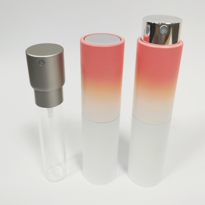 8 ml Aluminium-Shell-Sprühflasche mit Farbverlauf und Glas-Innenflasche
