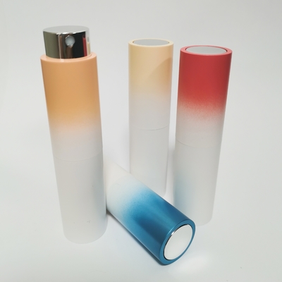 ABS 8ML nachfüllbare Parfümflasche der äußeren Shell Gradient Color Glass Inner-Flaschen-hohen Qualität