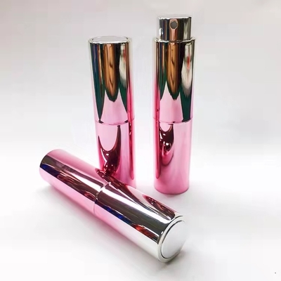 UVgoldfarbe kundengebundene Farbparfüm-Sprühflasche-austauschbare Duft-Flasche der steigungs-10ML