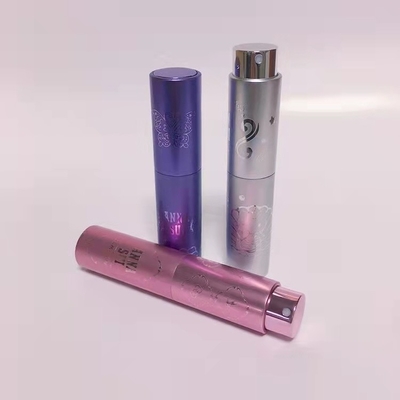 Prägeartige Aluminiumaustauschbare Glasflasche des parfüm-Sprühflasche-Luxusentwurfs-10ml 8ml