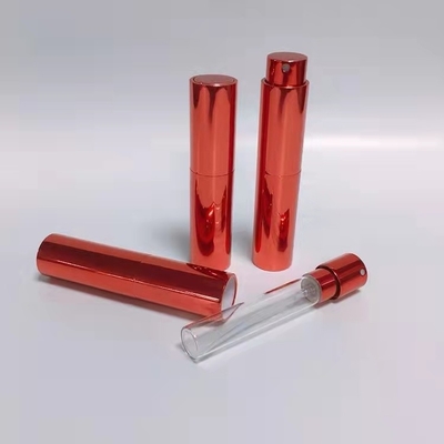 Aluminium-Shell Glass Bottle Luxury Refillable Parfümflasche 10ml