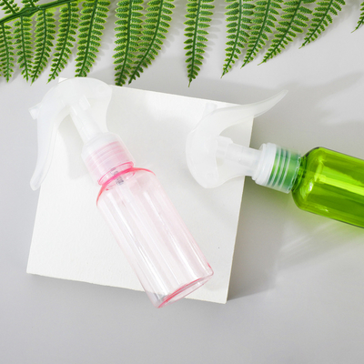 Transparente Flaschen-Plastiktriggersprüher-Pumpe 24/410 28/410 0.35ml mit Verschluss