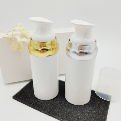freundliche 2022 kosmetische weiße luftlose Flasche 100ml ECO Flaschen-pp.