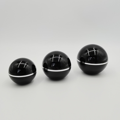 Kosmetische Glas-acrylsauerKugelform des Hautpflege-Verpackengesichts-Creme-Behälter-15g 30g 50g