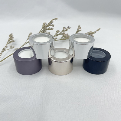 Aluminiumdisketten-Spitze Flip Cap Top Dispensing Gold 24/410 metallisierte Oberflächen